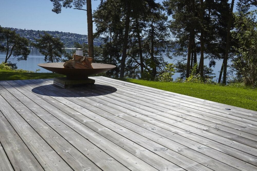 Modified Wood Decking